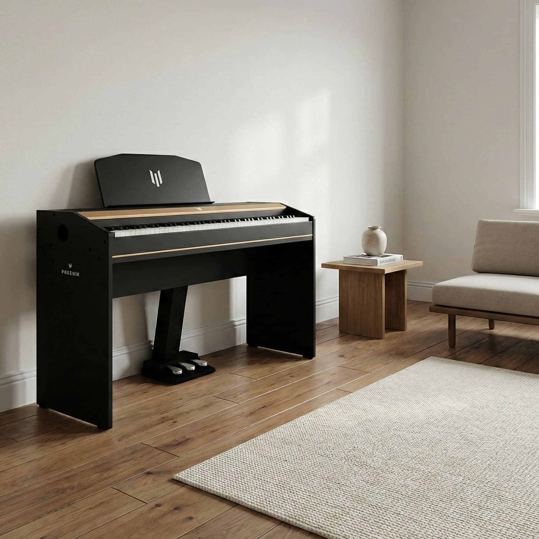 Le piètement Phoenix, une ligne qui prolonge l’instrument. 🎹
Le piètement Phoenix, conçu pour le Phoenix S, a été imaginé, dessiné et fabriqué par notre équipe à Vénissieux, en région Lyonnaise.
Pensé comme une extension naturelle de l’instrument, il allie stabilité, sobriété et esthétisme.
Sa structure robuste et son design raffiné donnent au piano une présence affirmée, entièrement dédiée au jeu. 🎶
✨ Valcromat noir
✨ Aluminium
✨ Finitions soignées
✨ Lignes épurées
Chaque détail reflète l’identité Phoenix et le soin apporté à nos créations.
👉 Ce piètement et l’ensemble de la gamme Phoenix sont à découvrir sur notre site.